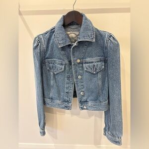 Michael Kors puff sleeve Denim Jacket
